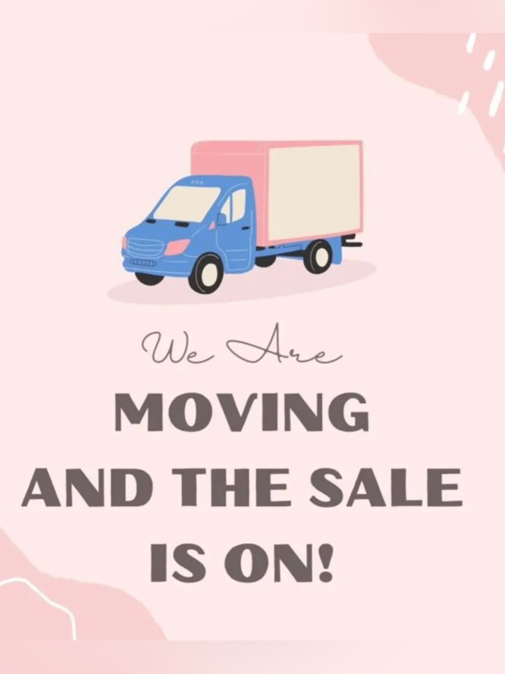 ACCEPTING OFFERS!! MOVING SALE